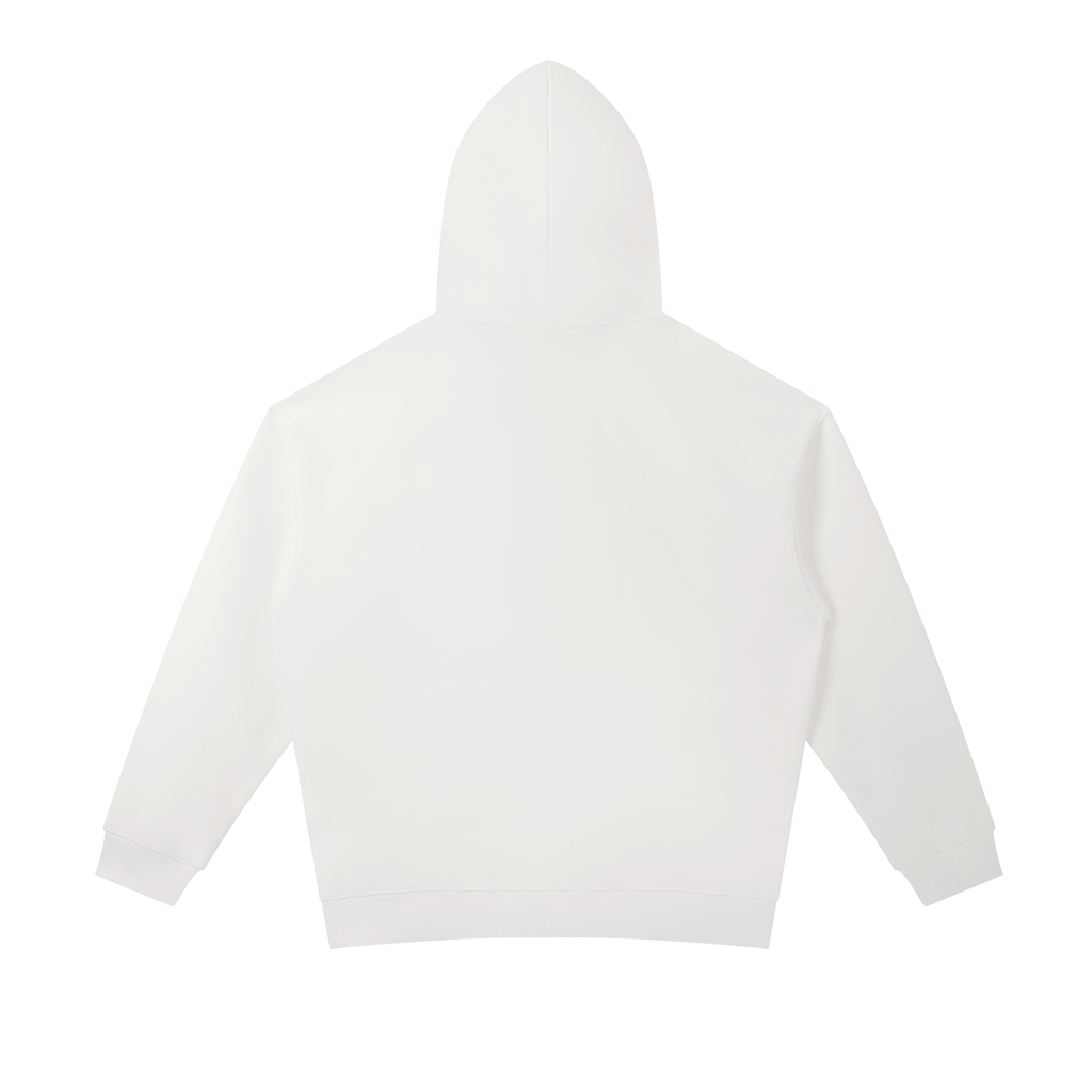 "Simple." White Heavyweight Hoodie