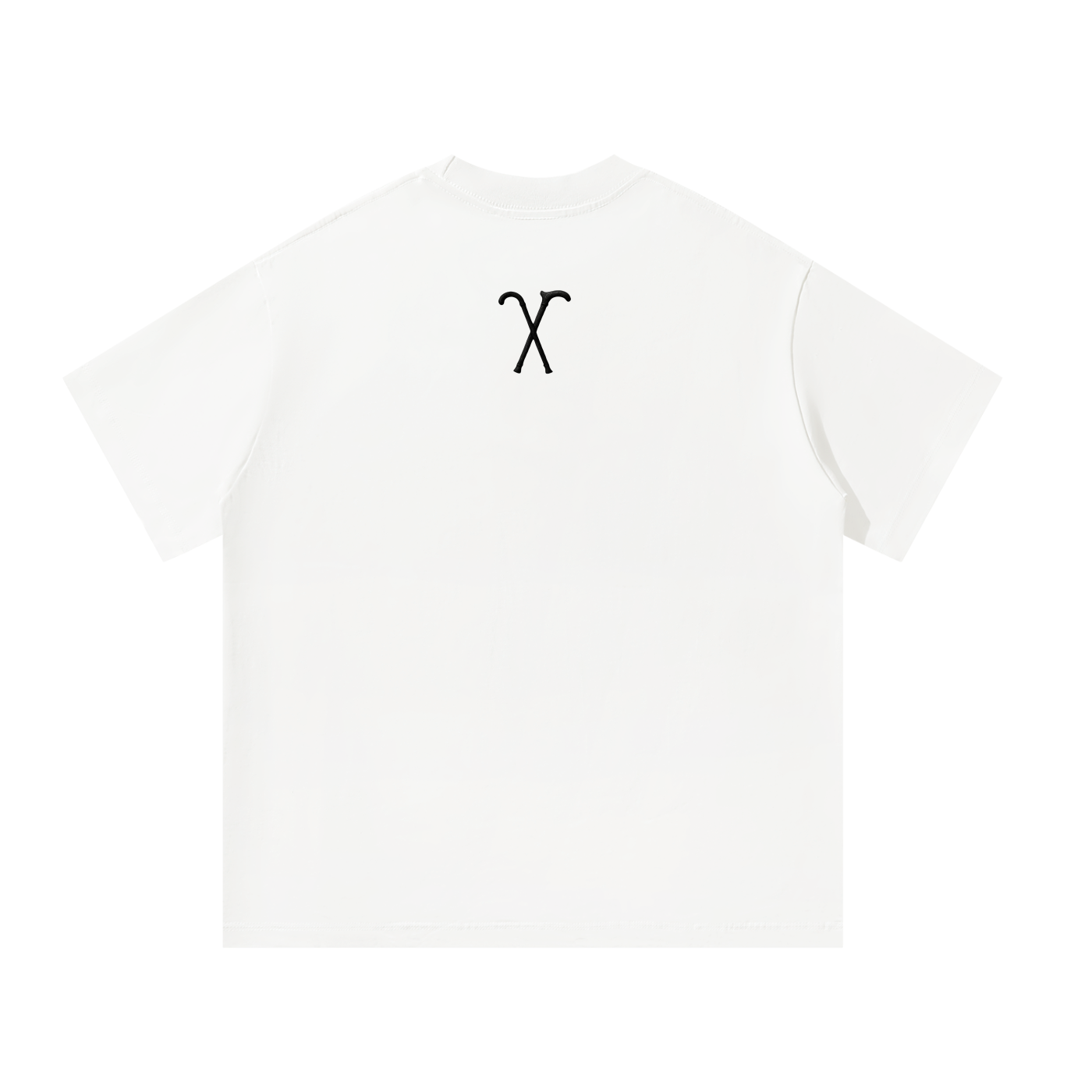 "Community" White Oversized T-Shirt