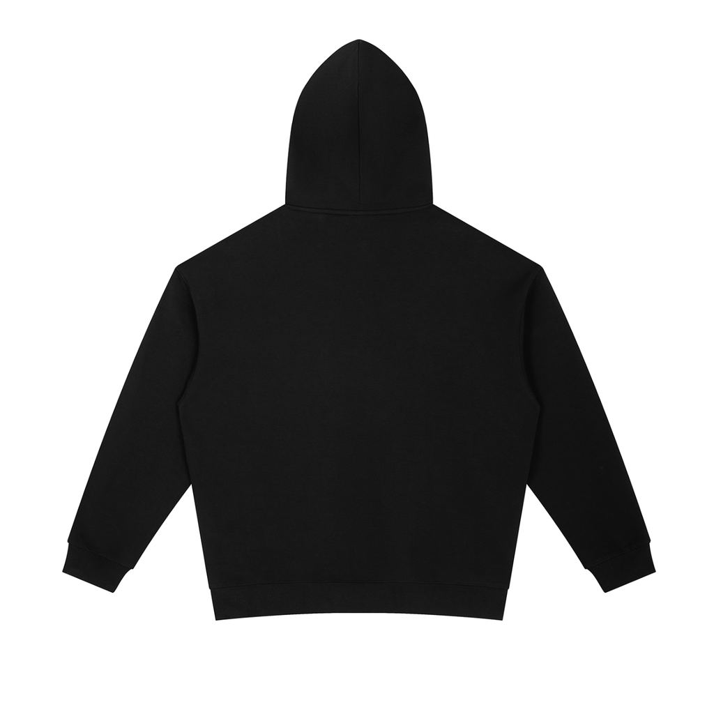 "Simple." Black Heavyweight Hoodie